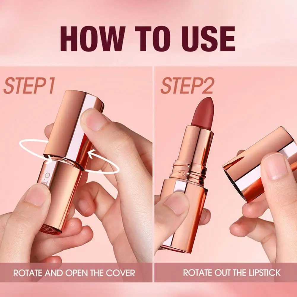 24H Velvet Matte Lipstick Lightweight Non-sticky Moisturizing Hydrating Lips Lasting Color-locking Technology Brand Lip Gloss