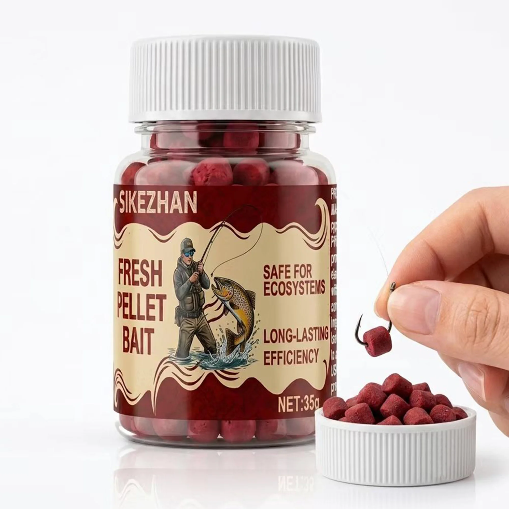 Appât puissant pour attirer les poissons, 35g, appâts en pâte douce parfumés, formule unique pour un parfum longue durée, matériel de pêche en eau douce pour carpes et carassins