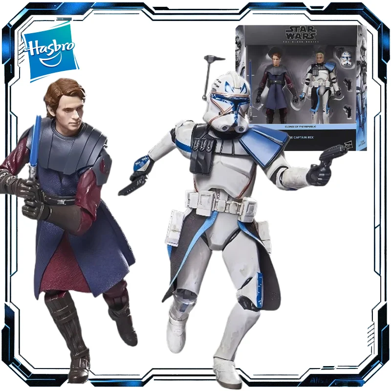 Hasbro Original Star Wars Anakin Skywalker clonación humana traje de capitán Rex figuras de acción de juguete para niños niñas regalo para niños