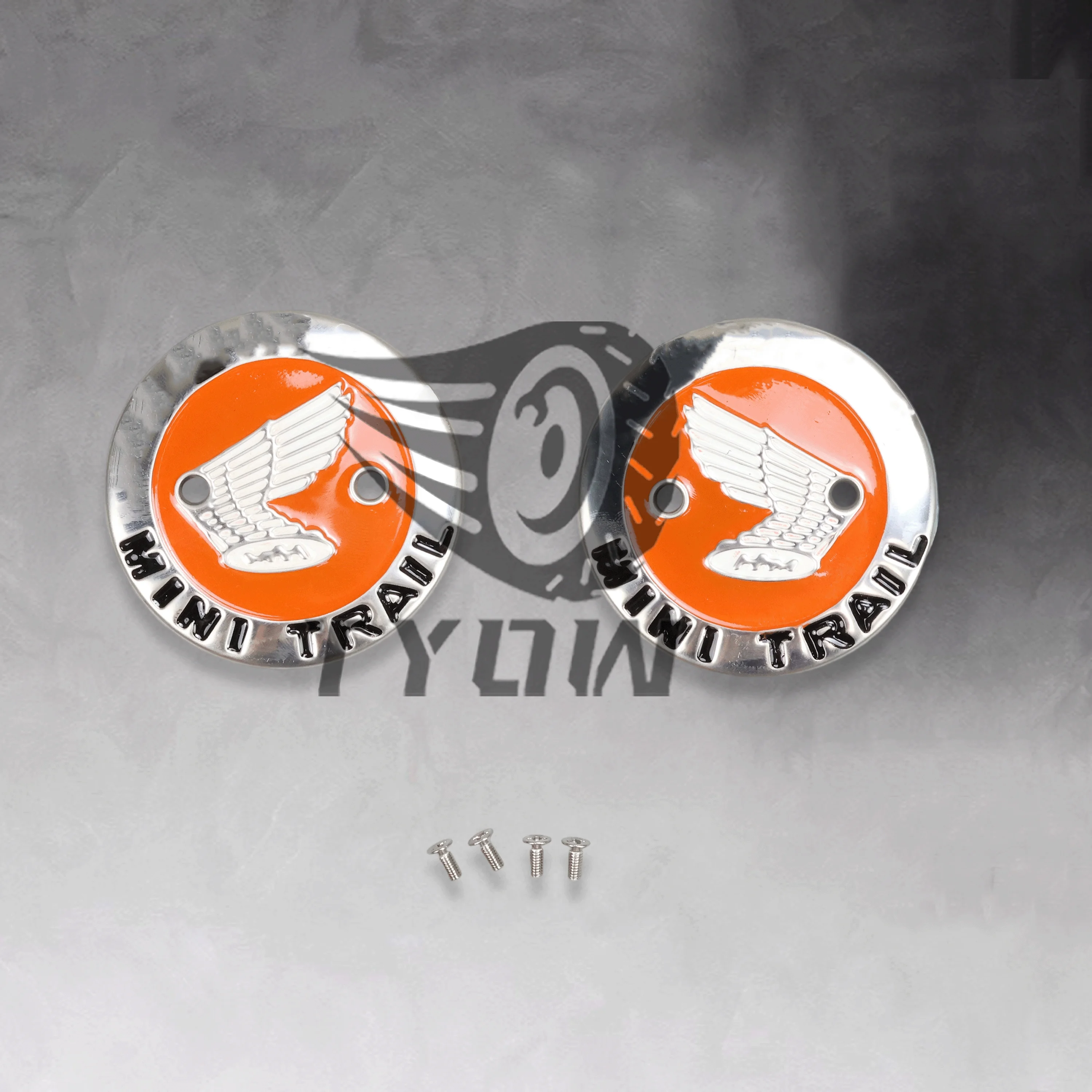 

Monkey Emblem Set with Screws for Mini Trail 50 z50 K0 K1 1970 Bike Gas fuel tank