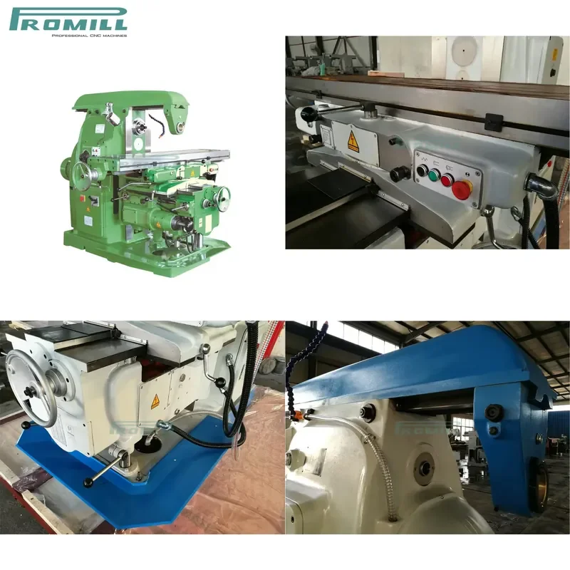 HCY Feature Automatic Digital Horizontal Knee Type Milling Drilling Machine X6140