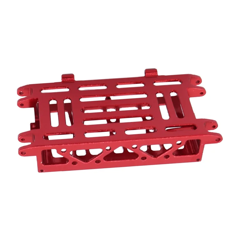 

Metal Battery Box Battery Tray for AXIAL AX24 1/24 RC Crawler Car Upgrade Parts Accessories,Silver-ABHQ