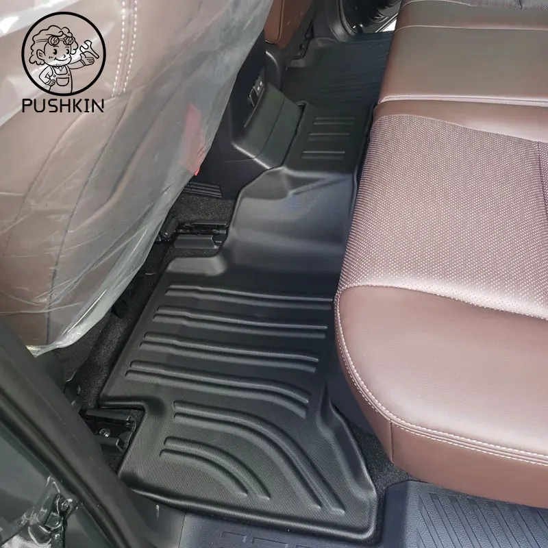 LHD RHD For 2024 new TOYOTA Prado LC250 car carpet LC250 Floor mat Full Set Trim to Prado LC250 waterproof floor mat trunk mat