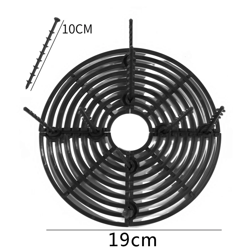1PC donica na rośliny osłona gleby z gwoździami donica na rośliny siatka kwiat pokrywka bezpieczeństwo dziecka mysz ogród dom roślin Protector