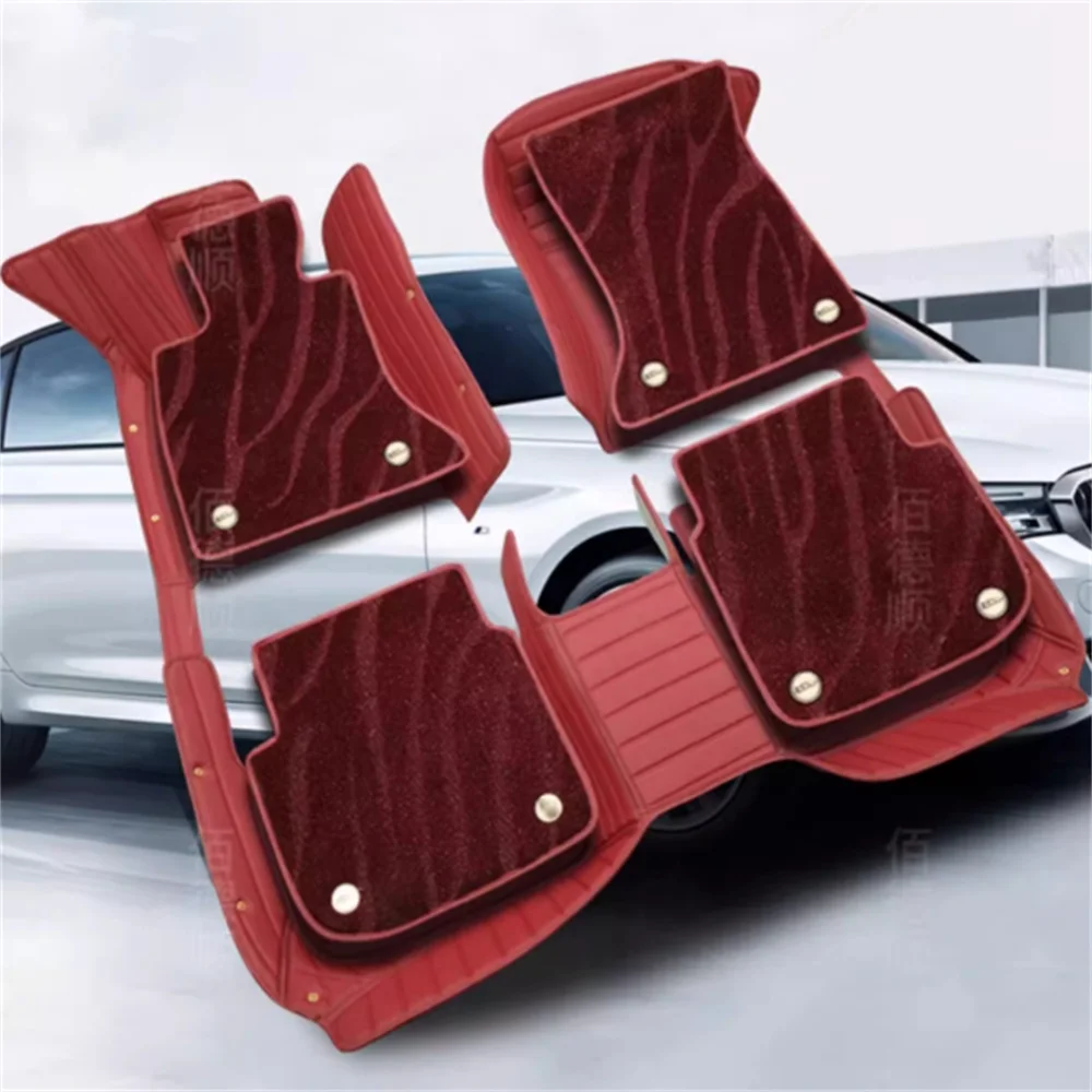 

5D Custom Car Floor Mats For Hyundai Matrix Lavita 2000-2010 Auto Carpets Double Layer Foot Coche Blanket
