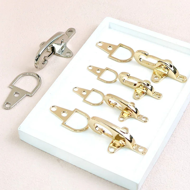 

2/5Pcs Coat Metal Buckles Sewing Jacket Decorative Clips Clasp Bags Belt Lobster Clasps Clothes Button DIY Hardware Accessories