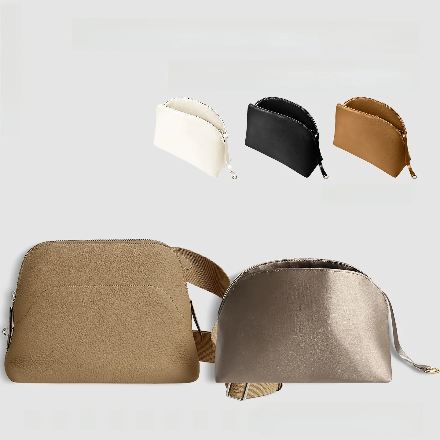 

Сумка-мессенджер LianMao Bolide: Внутренняя поддерживающая сумка-органайзер, универсальная сумка через плечо, шелковистый цвет