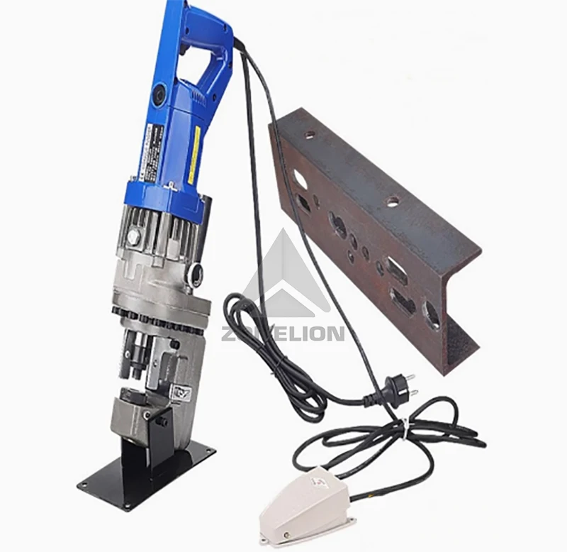 JP60 60*60mm Construction Fast Puncher Tool Drilling Machine Portable Hydraulic Electric Channel Steel Cutting Machine