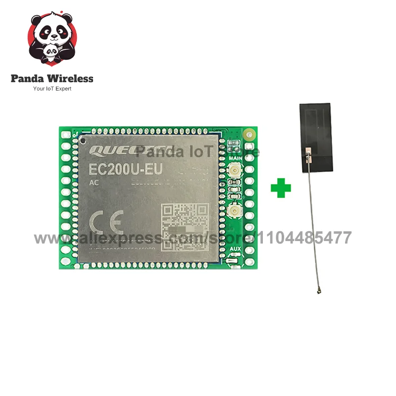 

Quectel EC200U Series IoT/ M2M-optimized LTE Cat 1 Module EC200U-AU EC200U-EU Board GPS(optional) With External Antenna(option)