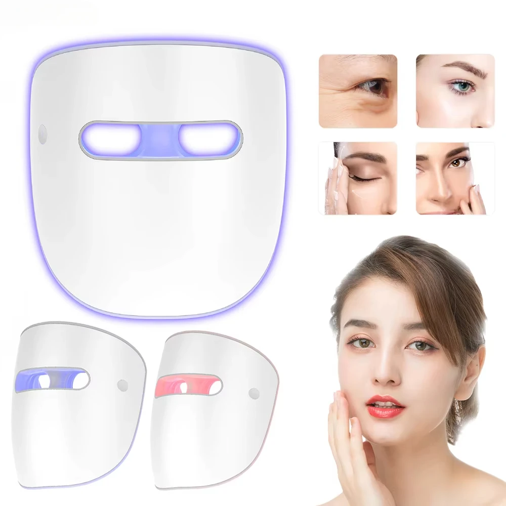 Mask Beauty Instrument Face Beauty Mask Home Photon Beauty Instrument Color Light Instrument Facial  Led Therapy  Light Mask