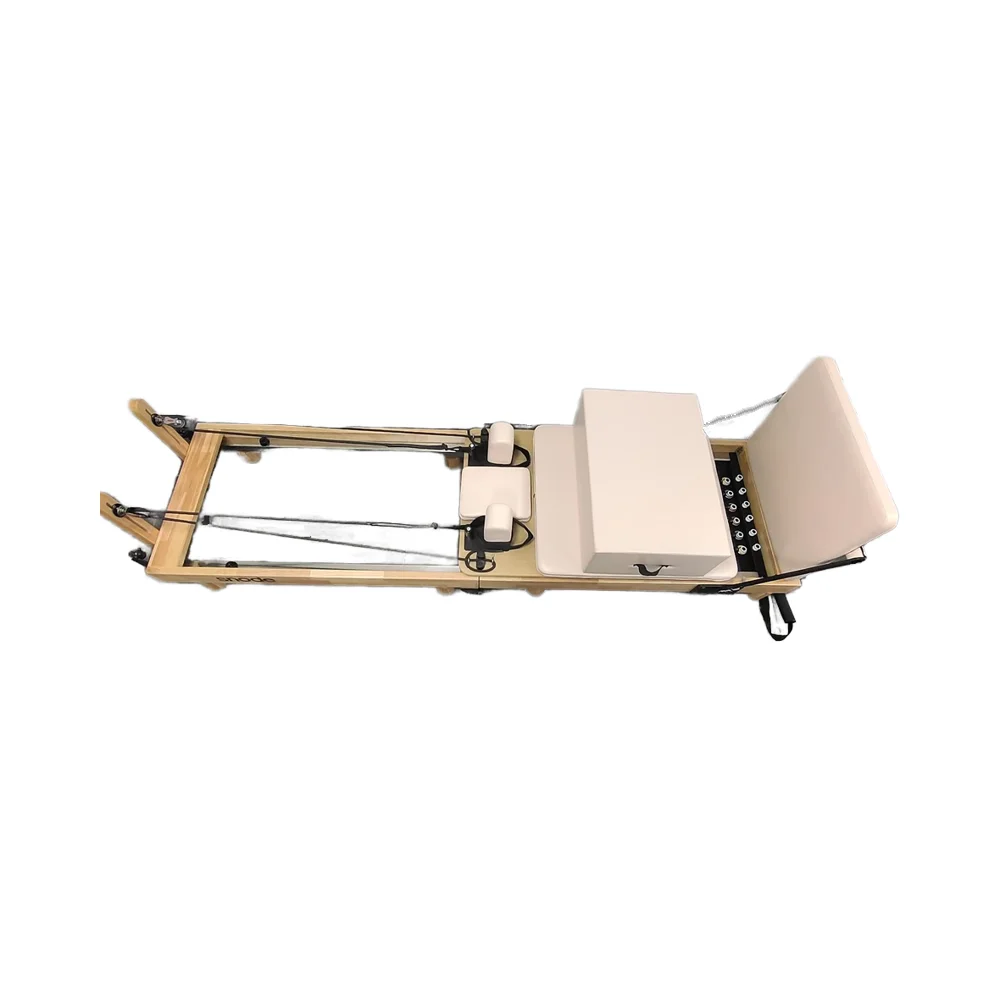 

Wooden Pilates Reformer Pilates Reformer Equipment Mat KM101A