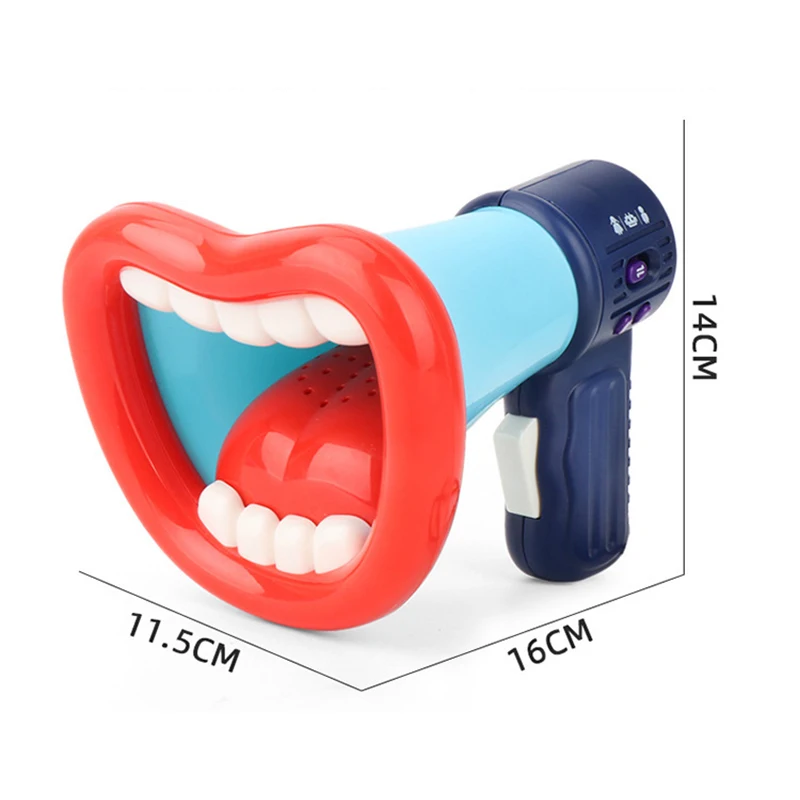 Zabawny inteligentny zmieniacz głosu megafon nagrywanie zabawka głośnik imprezowy naucz gra interaktywna nowość i praktyczne żarty prezent dla dzieci