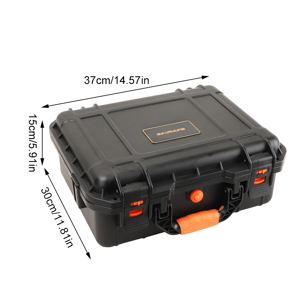 Protective Suitcase With High-grade Shockproof Inner Tray And Comfortable Handle Filters