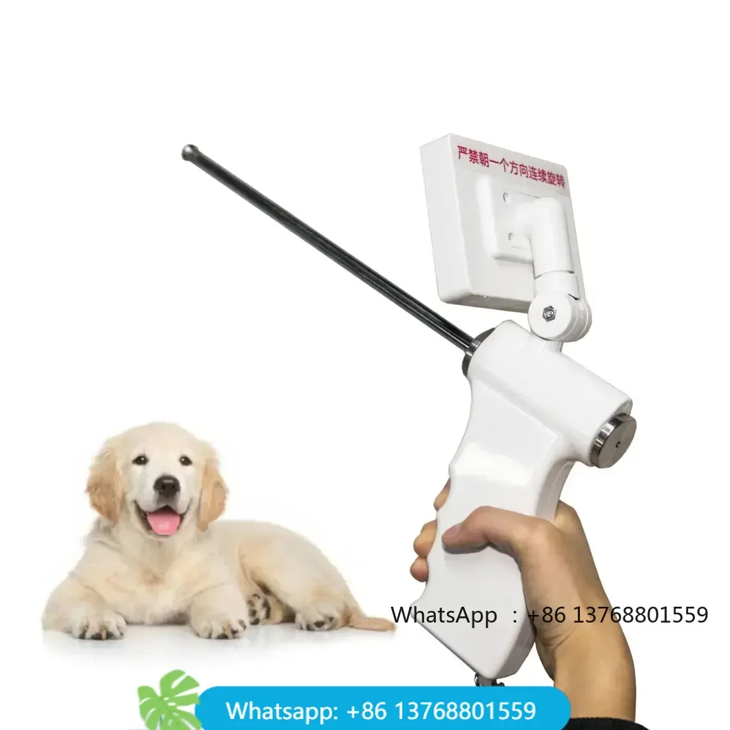 Handheld AI Artificial Insemination Device Cattle Cow Dog Canine TCI For Progesterone Breeders