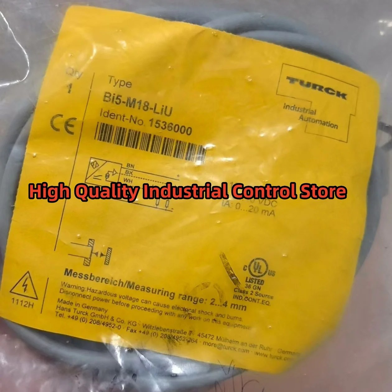 

New original BI5-M18-LIU IM33-22EX-HI/24VDC Safety Relay