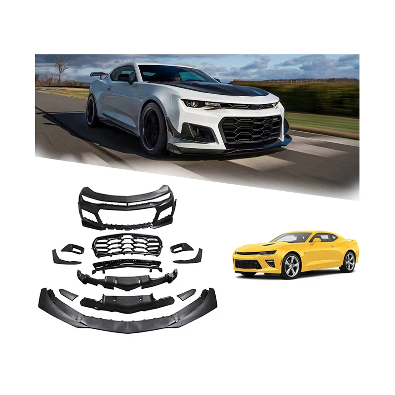 

1LE Style Auto Parts Body Kit Front Bumper Lip Car Bumper Body Kit For Camaro 2016-2018