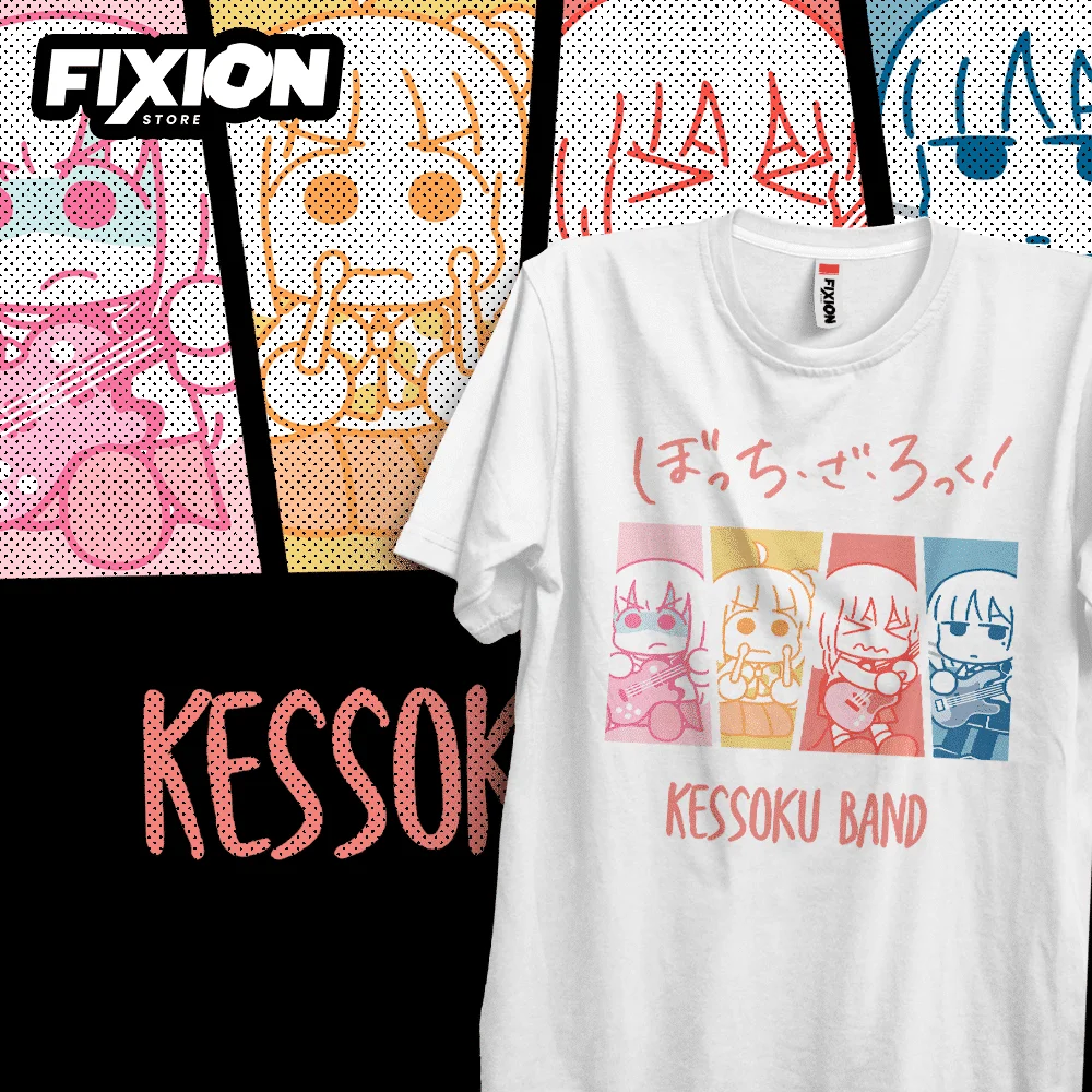 Bocchi The Rock – Kessoku Band Ending Anime T Shirt Manga Gift For Anime Lover All Size Cotton