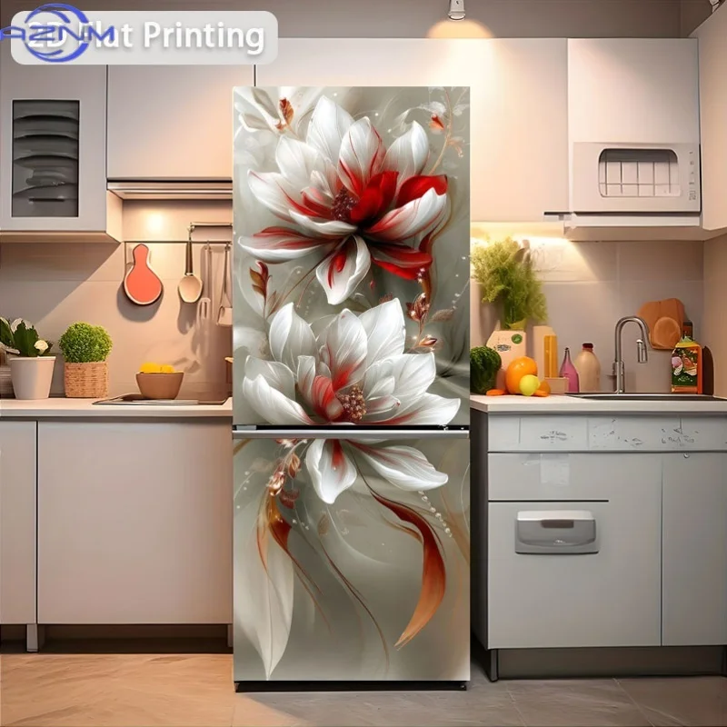 1 Refrigerator Sticker, Size 