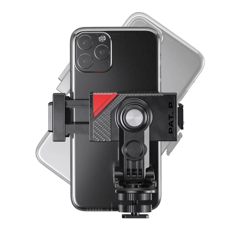 DSLR SLR 휴대폰 브이로그 삼각대 키트 콜드 슈 휴대폰 마운트 홀더, 마이크 LED 라이트 미니 삼각대, 아이폰 13 소니용