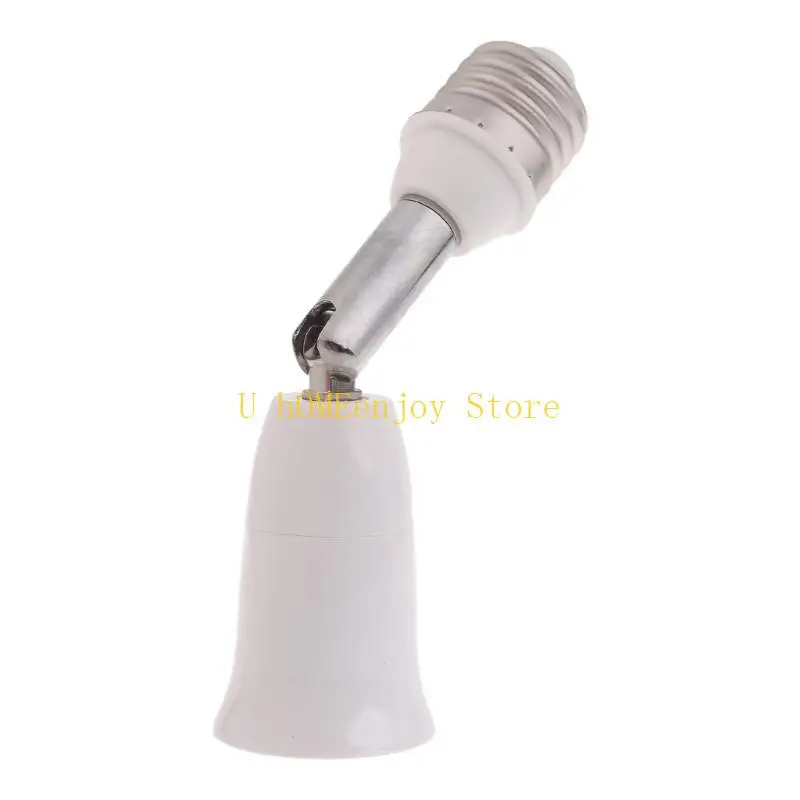 B0KF Adjustable E27 Light Socket Extender Lamp Base 100V-250V Lighting Accessories