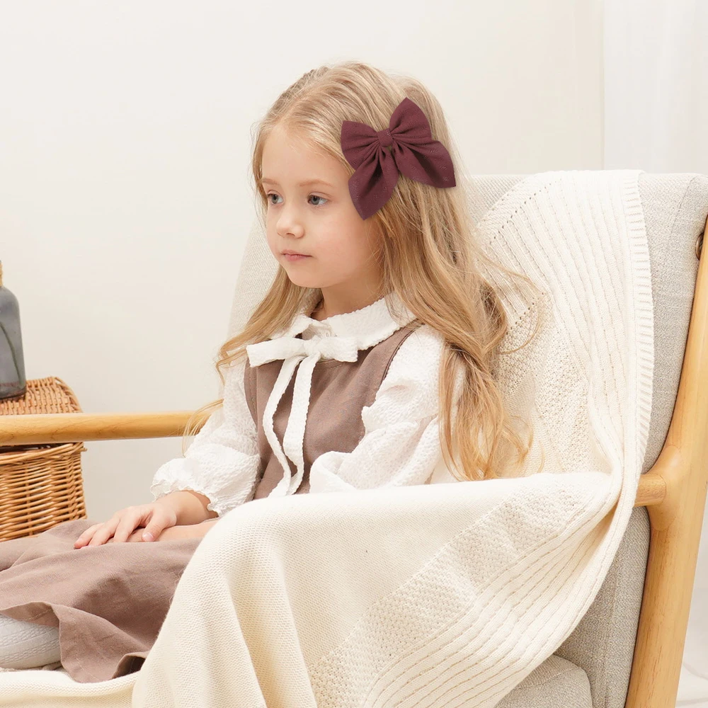 10 قطعة لون عشوائي إرسال وصمة عار Bowknot ذيل حصان مشبك شعر للفتيات بوتيك سبيكة hairgripes إكسسوارات الشعر الحلو للنساء #2