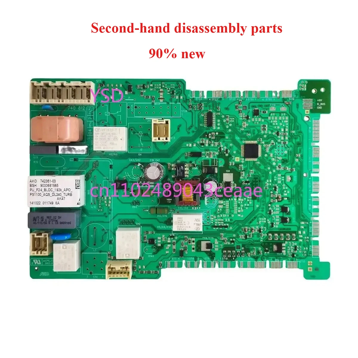 

Used Washing Machine Computer Board 9000661565 74235103 Accessories for Washing Machine