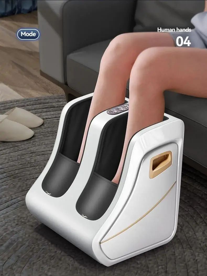 Voet- en kuitstimulator Warmte Plantaire verlichting Circulatie Shiatsu Diep kneden Compressie Verstelbaar voor dames en heren Fabrieksuitverkoop - afbeelding 2