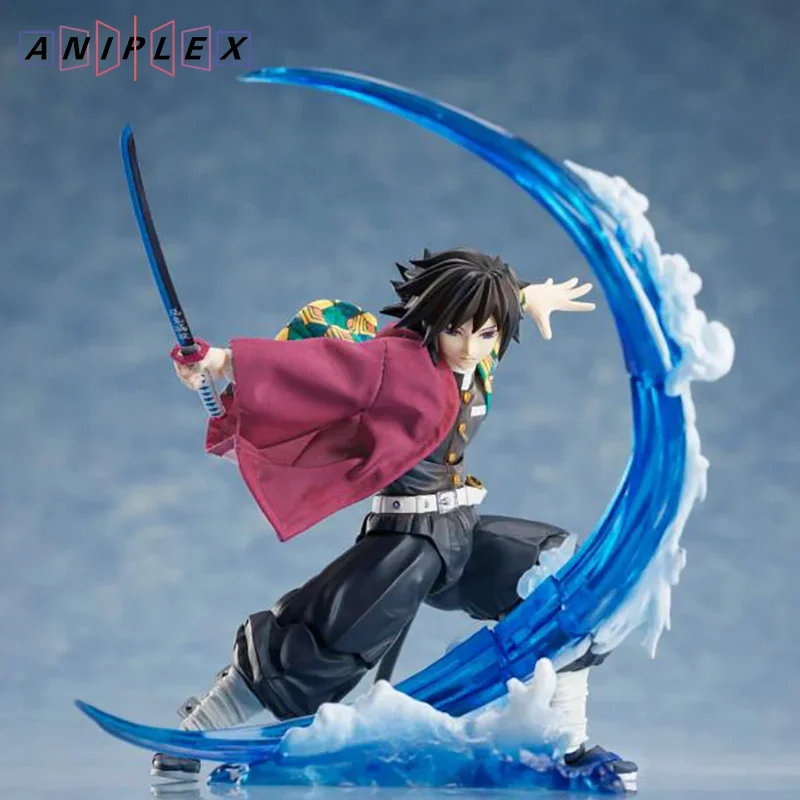 Original Aniplex Buzzmod Tomioka Giyuu Action Figure Anime Demon Slayer Kimetsu No Yaiba Figurine Pvc Mode Statue Doll Toys Gift