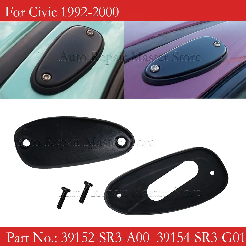 

39152SR3A00 Блок отверстий для антенны, удаление пластины, крышка для Honda Civic 1992-2000 39154-SR3-G01 90105-SB6-003, автомобильные детали