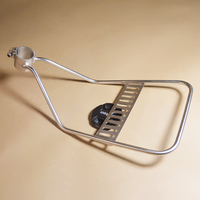 304 Stainless Steel Universal Rear Bike Rack, Bicycle Bag Carrier & Expansion Bracket for MTB Gravel Road Bikes Bikepacking Part