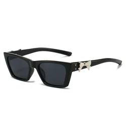 Square Frame Sunglasses for Women Men Retro Bow Womens Luxury Big Sun Glasses  Protection Y2K Eyewear Shades