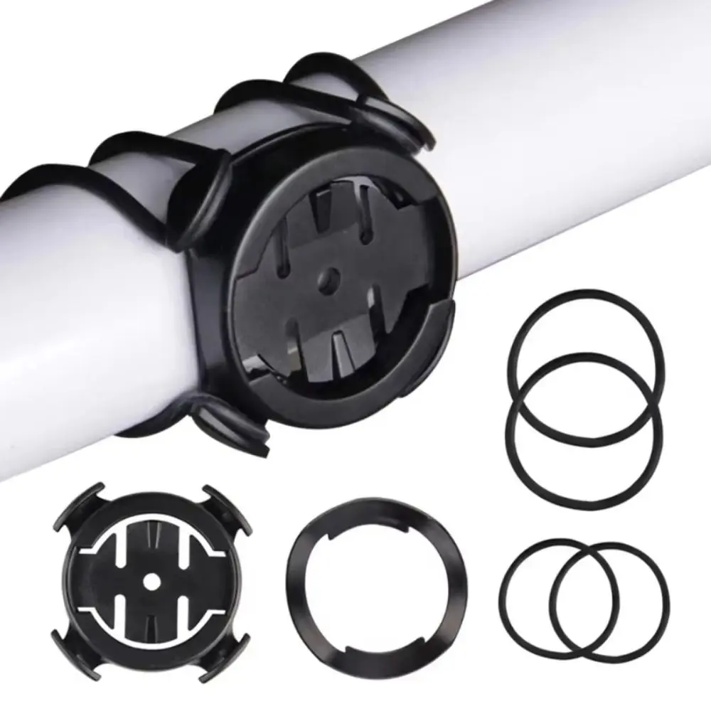 Adapter Bracket Bicycle Computer Holder Silicone Universals Bicycle Computer Bracket Strap Durable Alloy for GARMIN/iGPSPORT