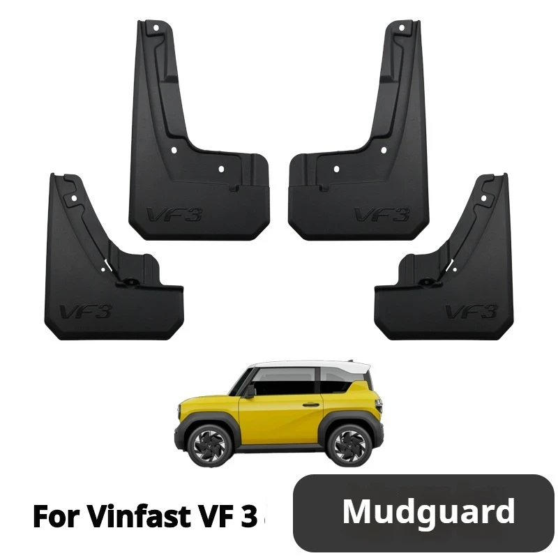 For 24 Vinfast VF3 fenders, Vietnamese car fenders, leather tiles, automotive supplies car fender fender flares