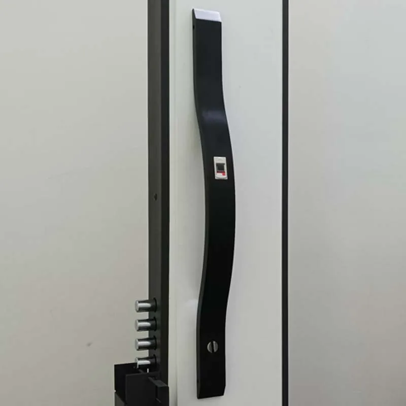 Cerradura electrónica segura Digital con huella dactilar, manija inteligente, cerrojo electrónico Tuya, cerradura de puerta inalámbrica inteligente