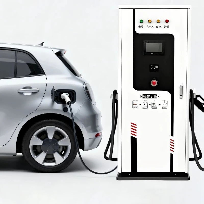 120kw Commercial Dc Ev Fast Charger Station Ccs2 Cable  Electric Vehicle Charging Station  Dc Fast Charger