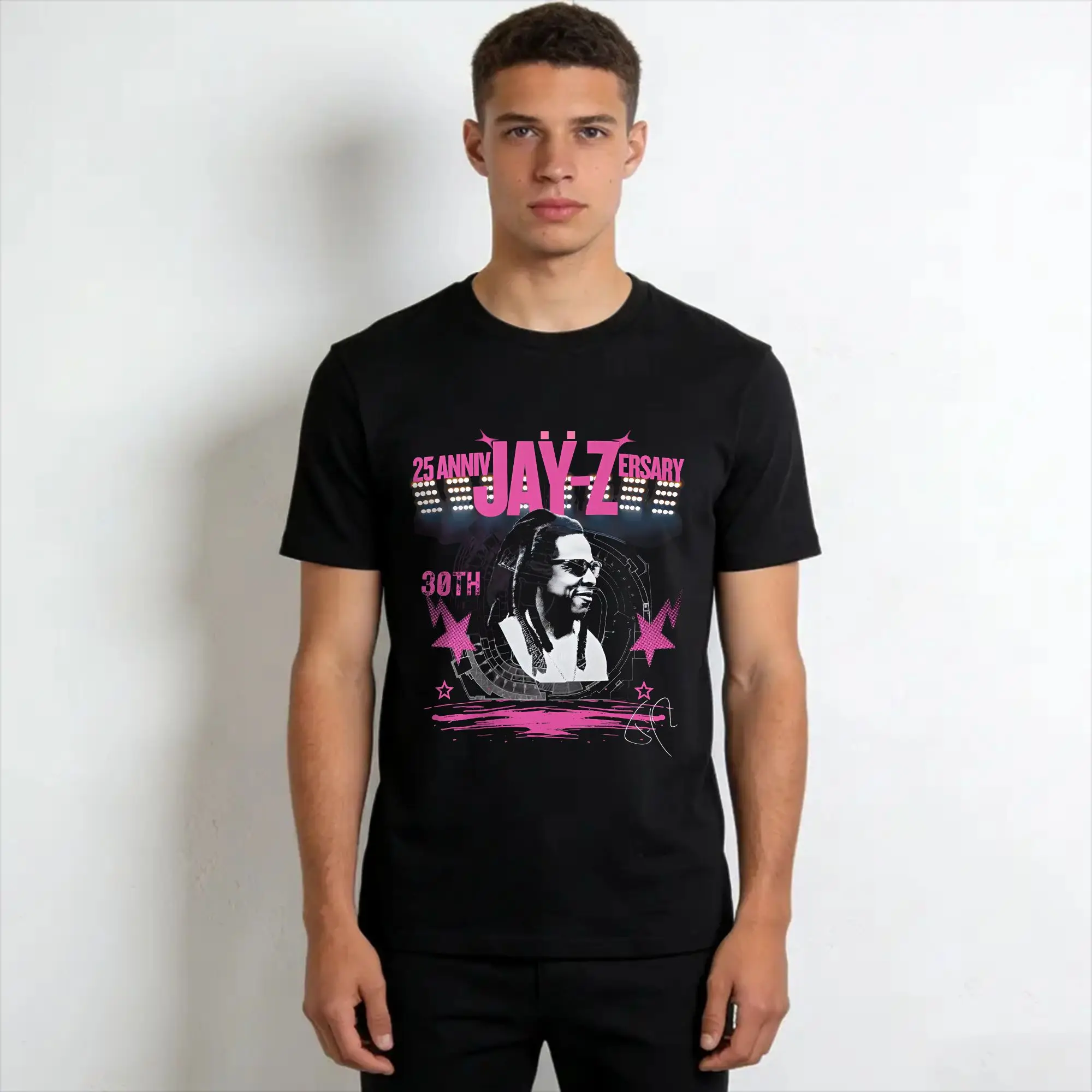 Jay Z 30th Reasonable Doubt 25th Blueprint JAŸ-Z 30 Tour  Apparel Men Women T Shirt Cotton Tee New Arrival  Tops T-shirt