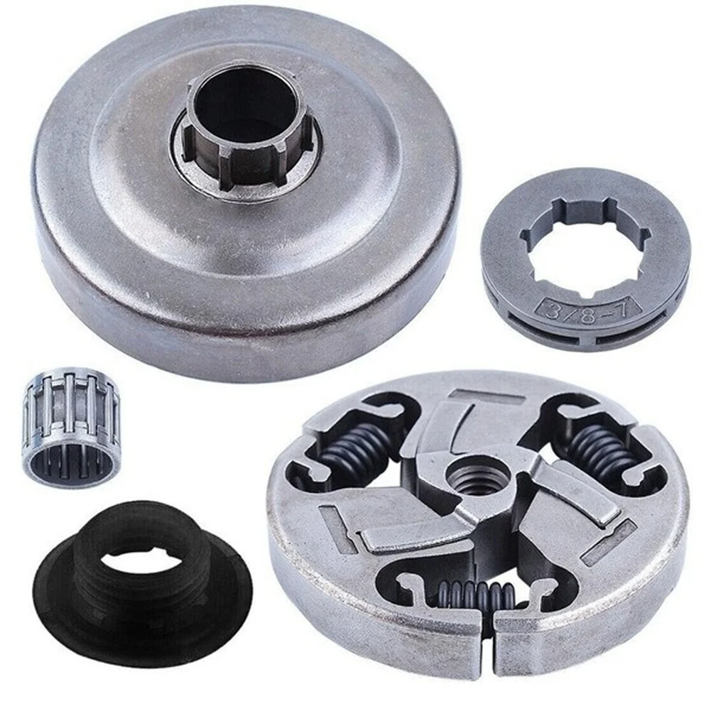 /Metal /Clutch /Drum 7T Passive Plate Turbine Roller Needle Kit For Chainsaw 357 359 Replacement Parts Power Tool Accessories
