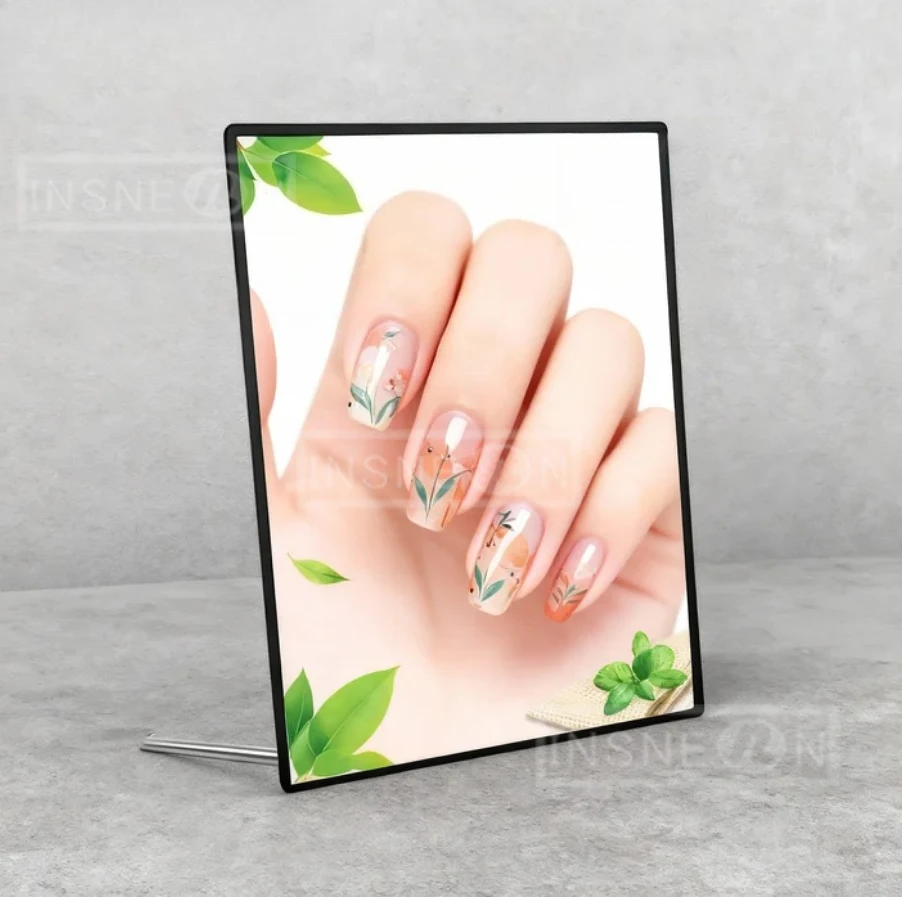 فيلم مخصص مصباح ليد صندوق إعلان لافتات جدار النيون الاكريليك الأعمال الإعلان علامات المحلات التجارية القوائم الحائط لوحة الإعلانات #1