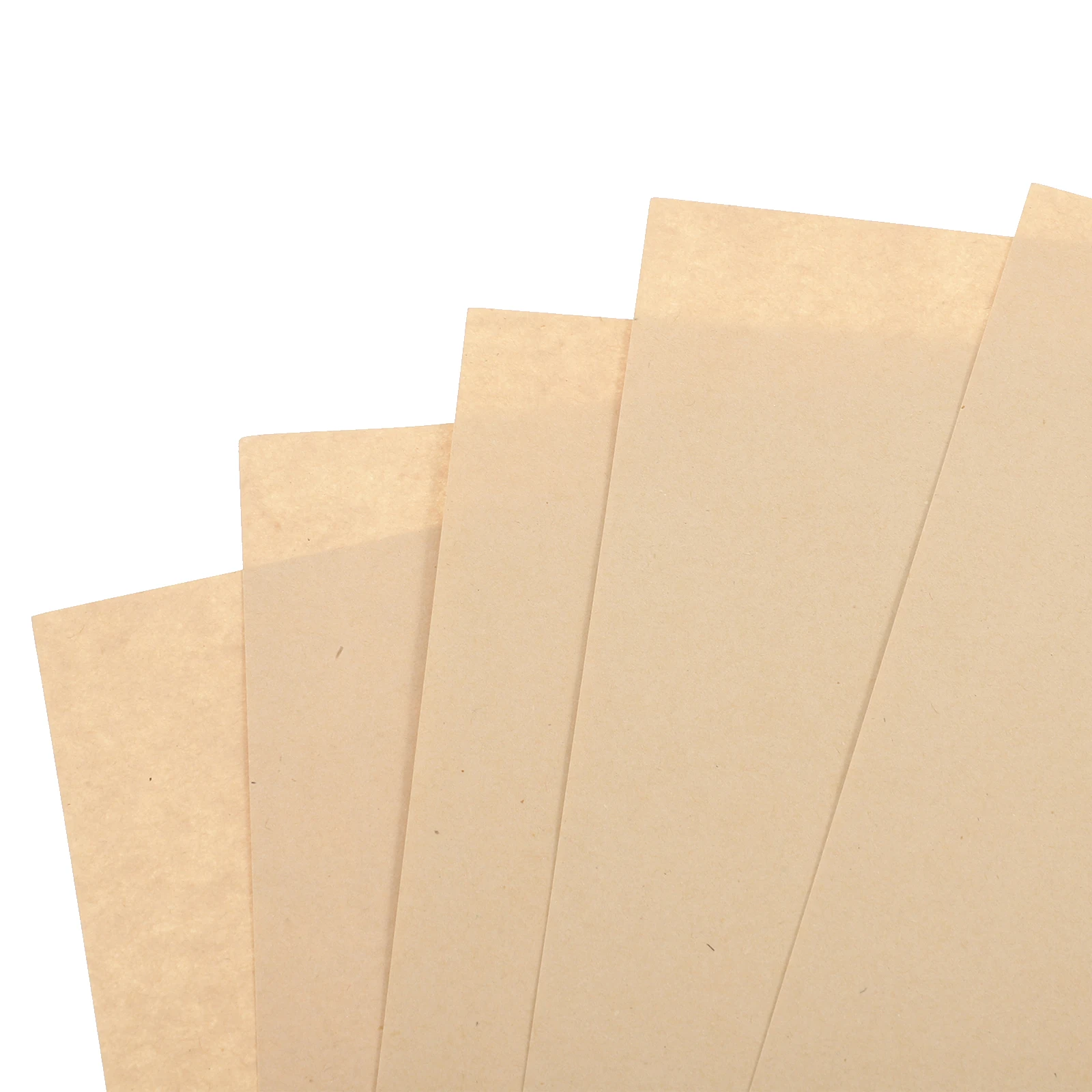 50Pcs A4 Paper Unbleached Light Brown Writing Paper Printing Paper Letter Paper Parchment Style Document Envelope Kraft