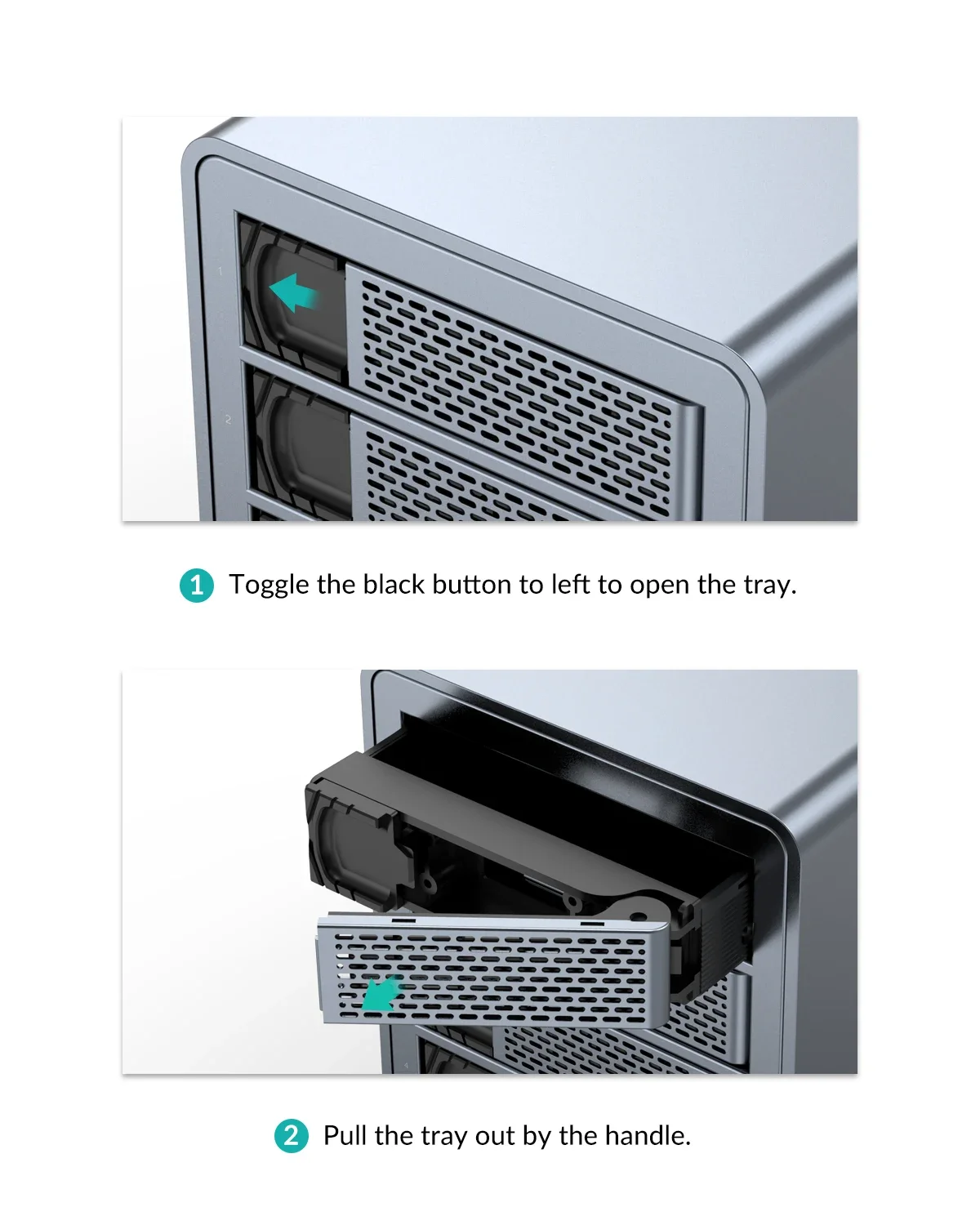 Imagem -04 - Yottamaster-fs df Série Universal Hard Drive Bay