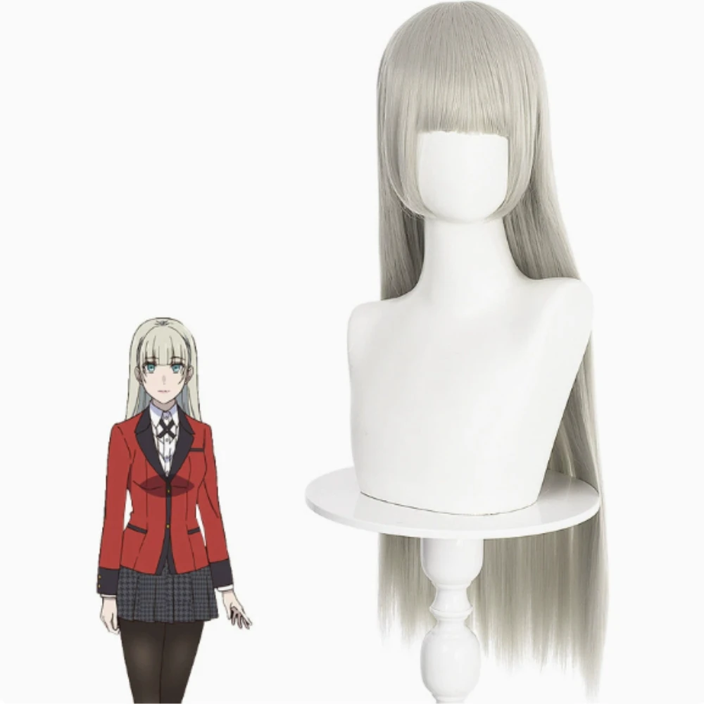 

Аниме-парик для косплея Momokiri Ririka из синтетического термостойкого волокна, по мотивам «Кроникл Казино Сити», 2-й сезон