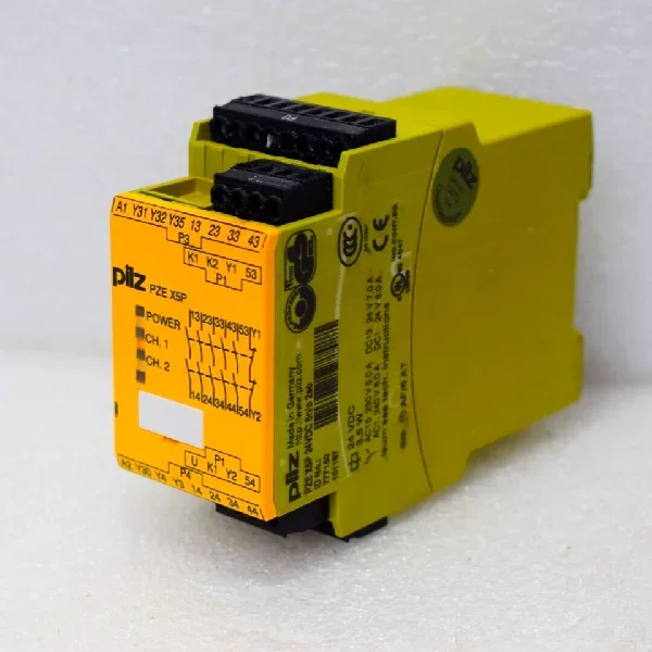 

777150 Pze X5p 24vdc 5n/o 2so Saftey Relay Brand New Original Spot Plc