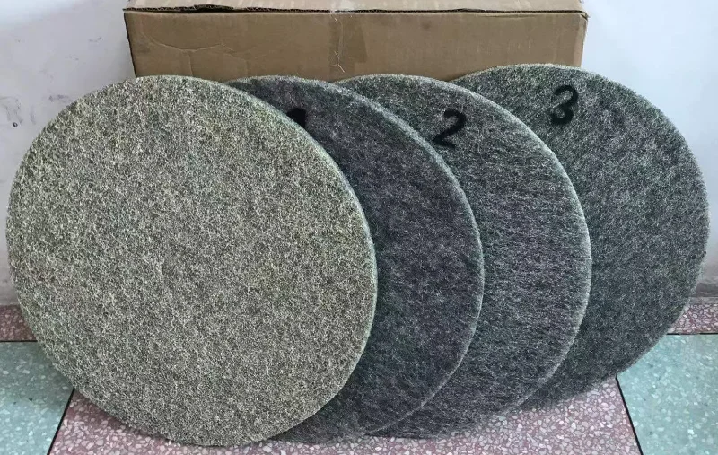 Almofada de polimento de diamante de 21 polegadas