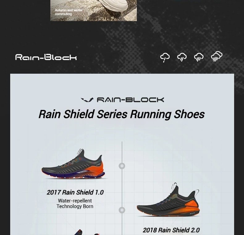 361 Degrees Rain-Block 8.0 Damen-Laufschuhe, mit Fleece gefüttert, wasserdicht, rutschfest, warm, bequem, Turnschuhe für Damen, 682542224 – Detail 8