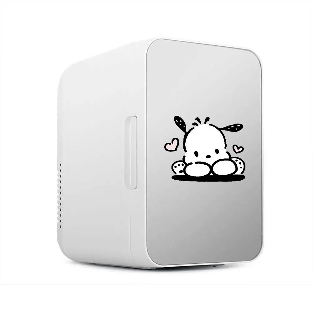 8L 12V lodówka samochodowa Hello Kitty Cinnamoroll Mini zamrażarka samochodowa zamrażarka chłodnica cieplej lodówka przenośna Traveli Cebox