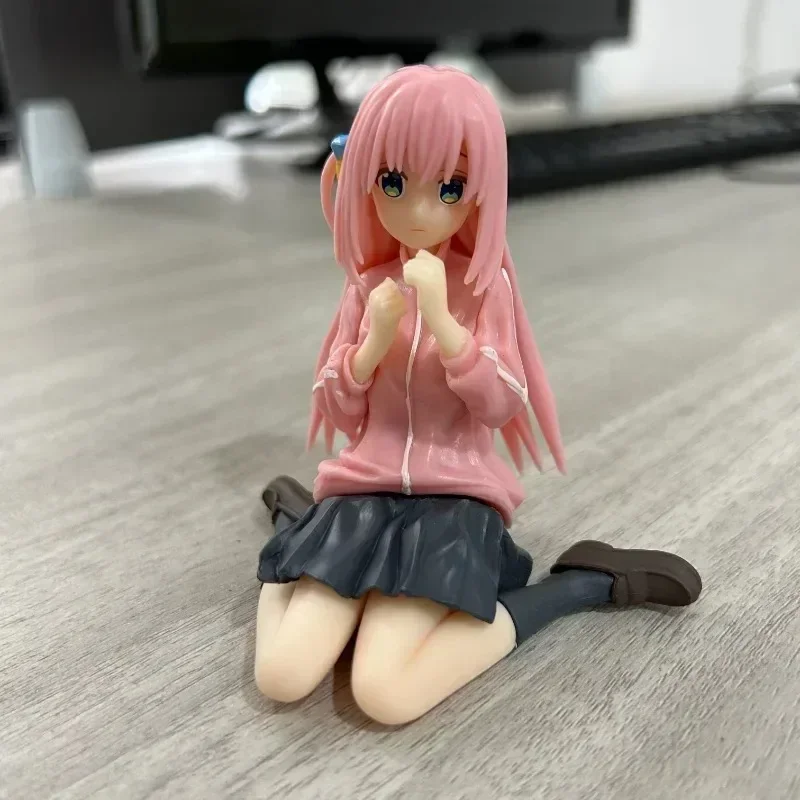 Figura de acción BOCCHI THE ROCK Gotoh Hitori, personaje de Anime, modelo Kawaii lindo, adornos, Colección, exhibición de escritorio, juguete de regalo, 8cm