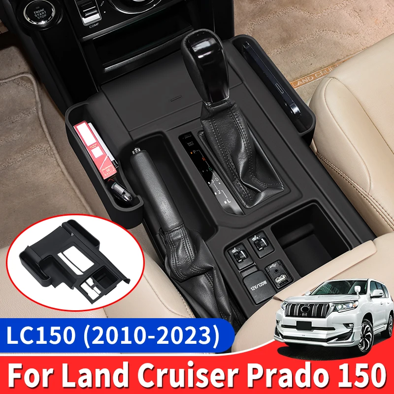 

For Toyota land cruiser prado 150 LC150 J150 2010-2023 Central Control Silicone Storage box Gearbox Cover Interior Accessories