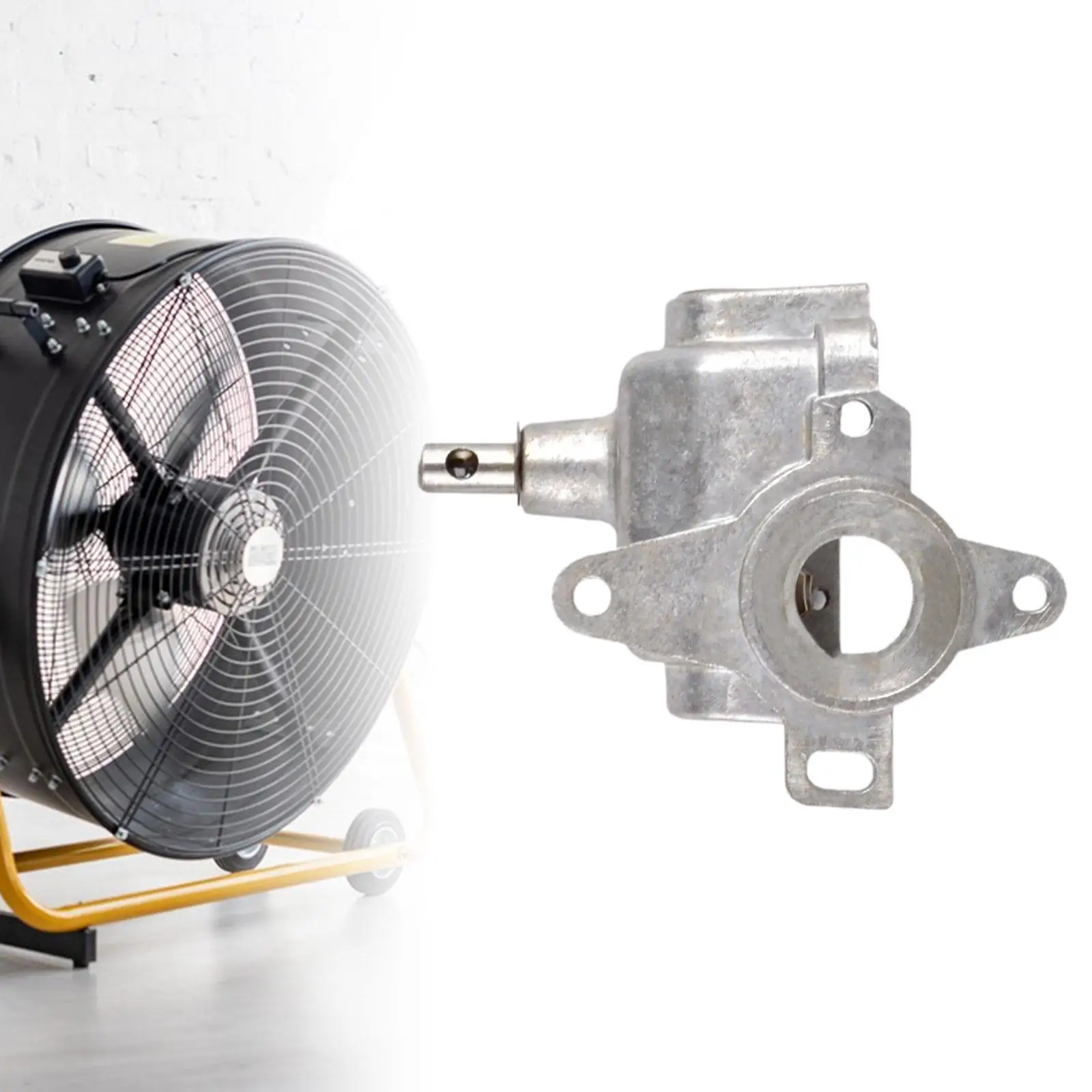 Full Metal Oscillating Fan Gearbox Arm Assembly for Horn Fan Efficient Cooling Motor Parts Accessories
