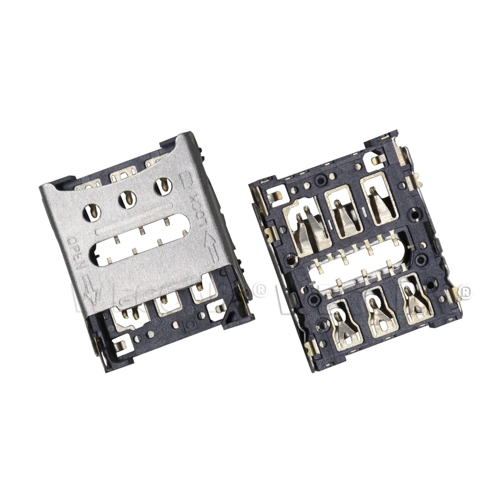 Manufacture directly sell SIM card adapter 7pin SMT Hinge type nano SIM card connecter