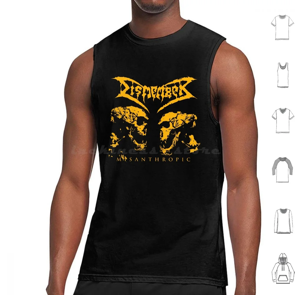 Débardeur sans manches pour la tronçonneuse, gilet Burzum Brutal Truth, groupe de métal noir, groupe de Death Metal, empereur Kreator Napalm Death